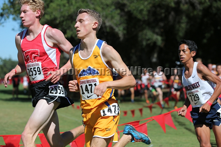 2015SIxcHSSeeded-067.JPG - 2015 Stanford Cross Country Invitational, September 26, Stanford Golf Course, Stanford, California.